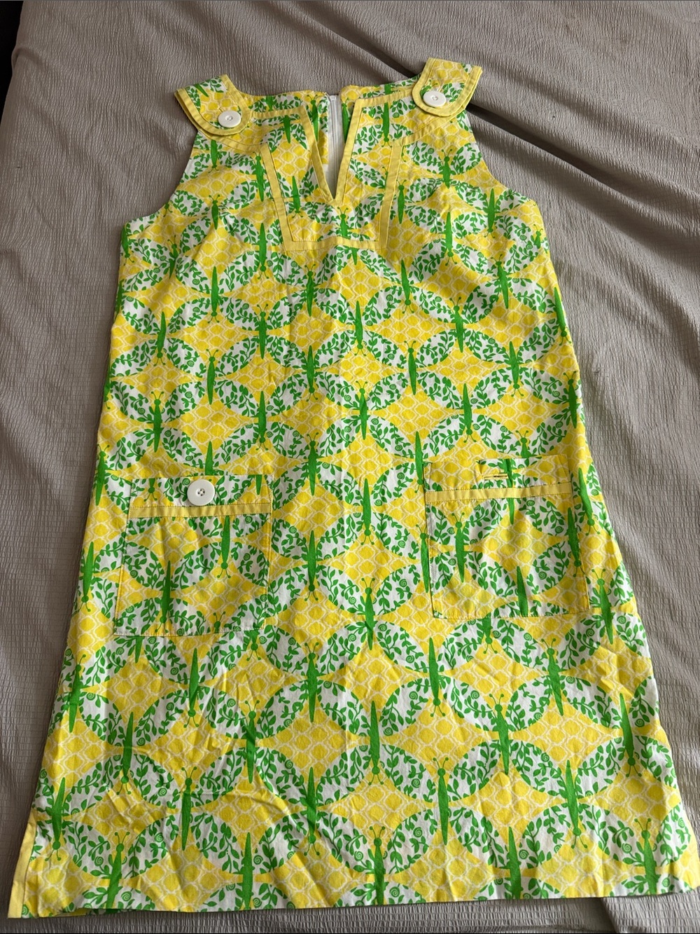 LILLY PULITZER 💎 60’s style* butterfly print Shift dress